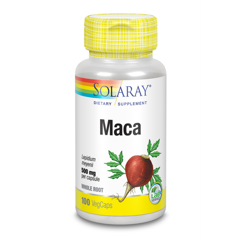 Solaray Maca Root 500 mg | Healthy Balance- Energy- Vitality & Libido Support |