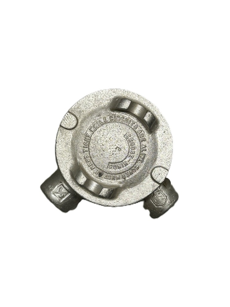 Crouse-Hinds GUAL16 Conduit Outlet Box 1/2