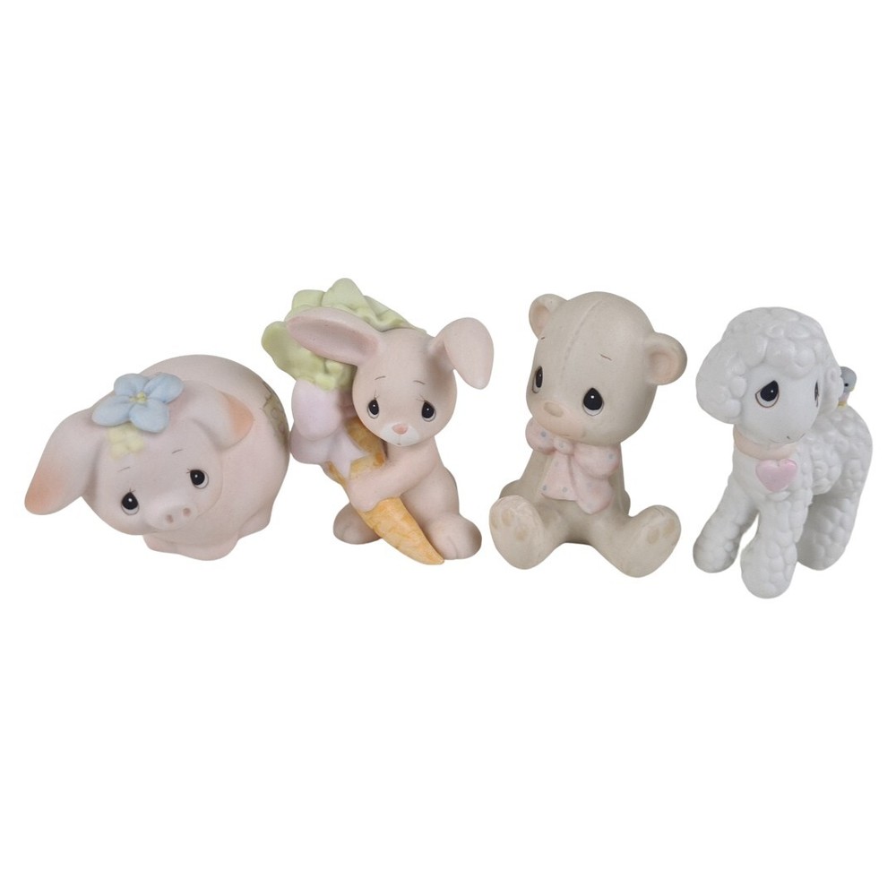 🚨 Precious Moments E-9267 ANIMAL COLLECTION Rare Porcelain Figurines Incomplete