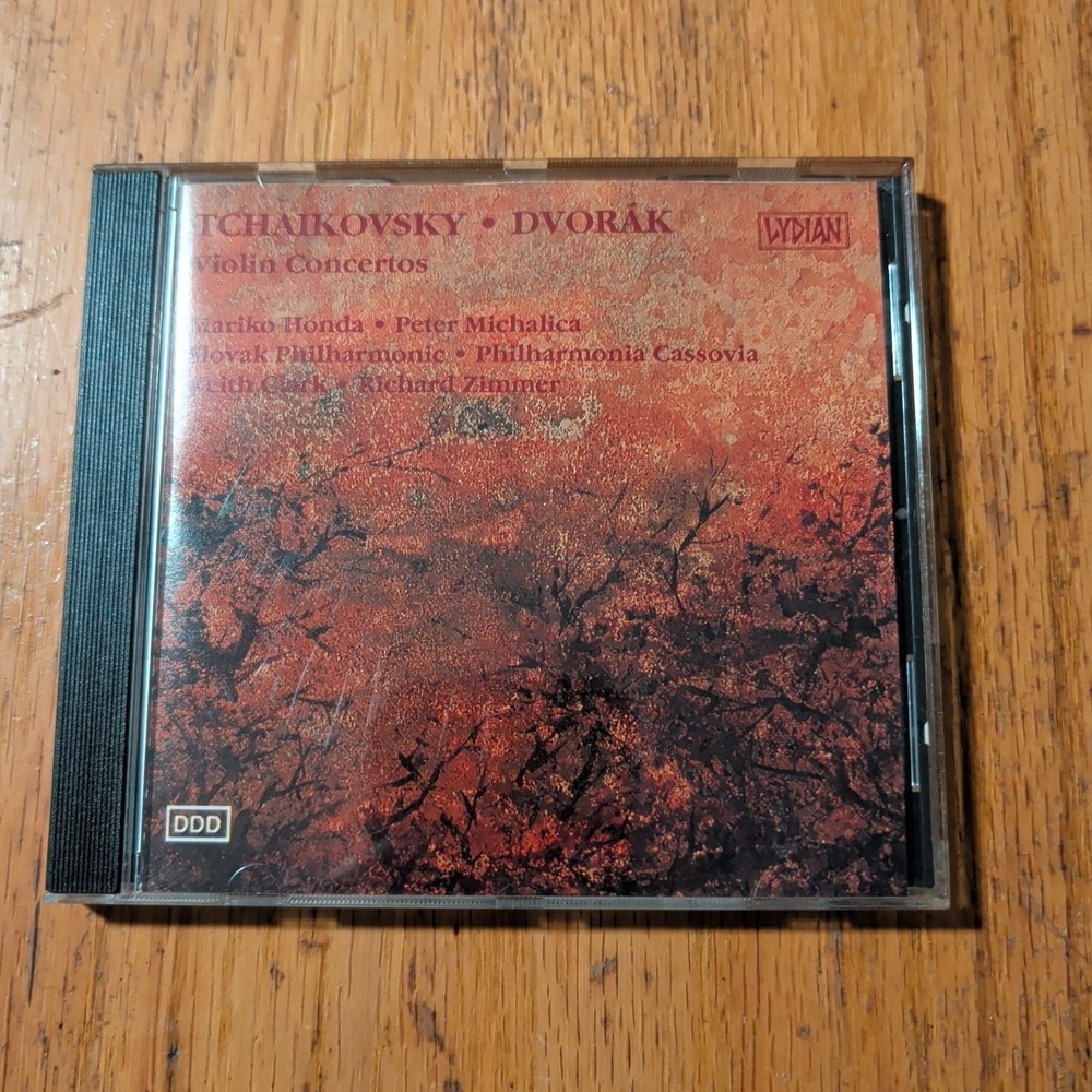 Tchaikovsky, Dvorak Violin Concertos (CD, 1990, Lydian)