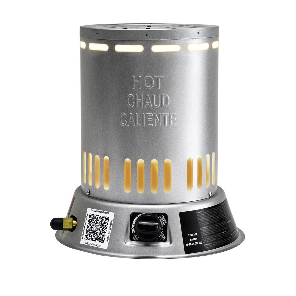 RMC-LPC25DG 15,000 to 25,000 BTU Liquid Propane Convection Heater
