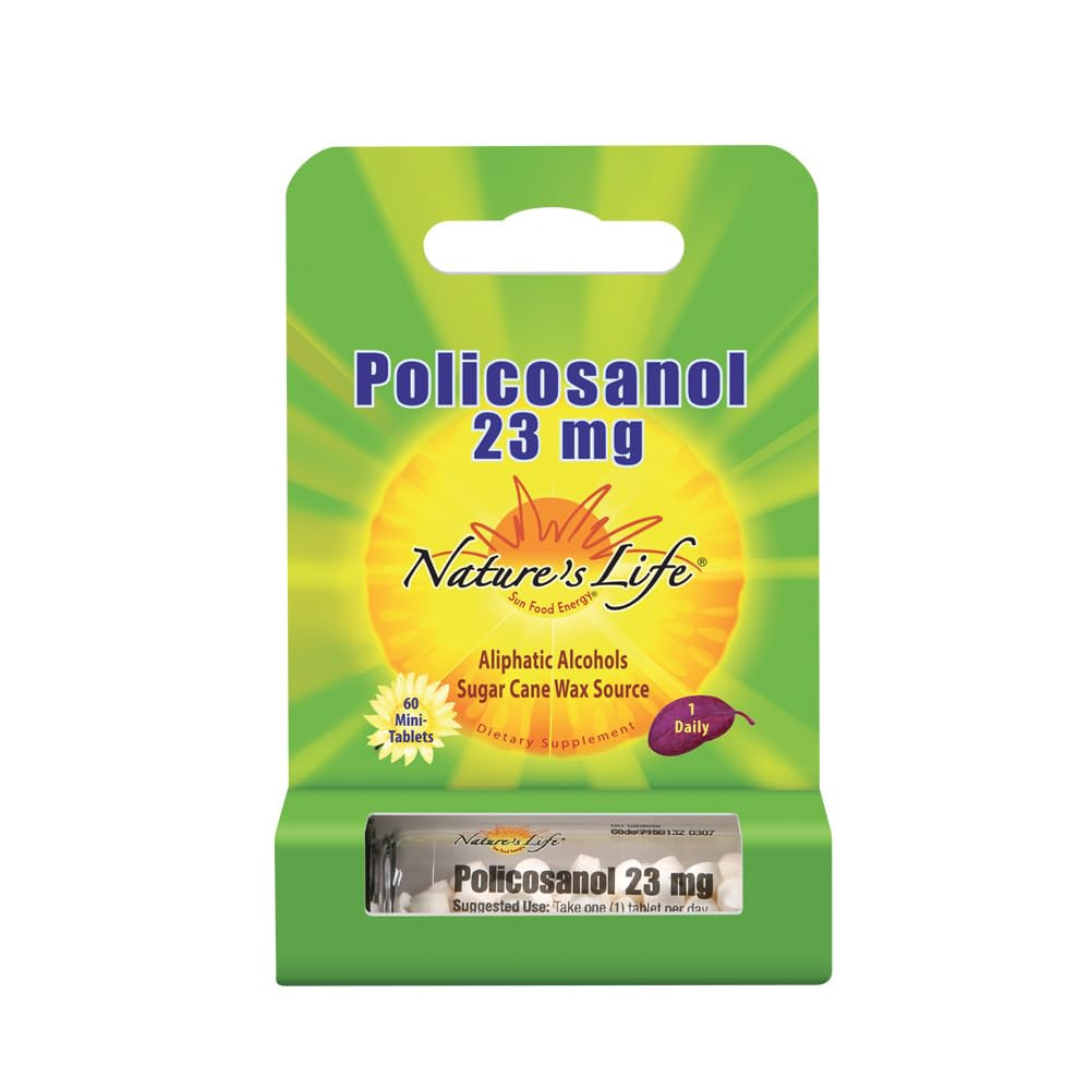 Policosanol 23mg | Support for Cardiovascular , Blood Circulation & Healthy H...
