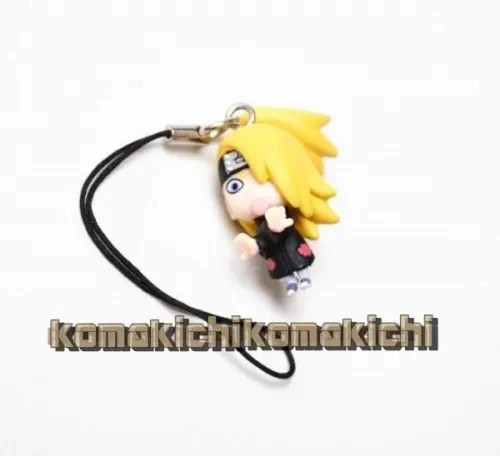 NARUTO Akatsuki Deidara Figure Strap Vintage  Anime Japan