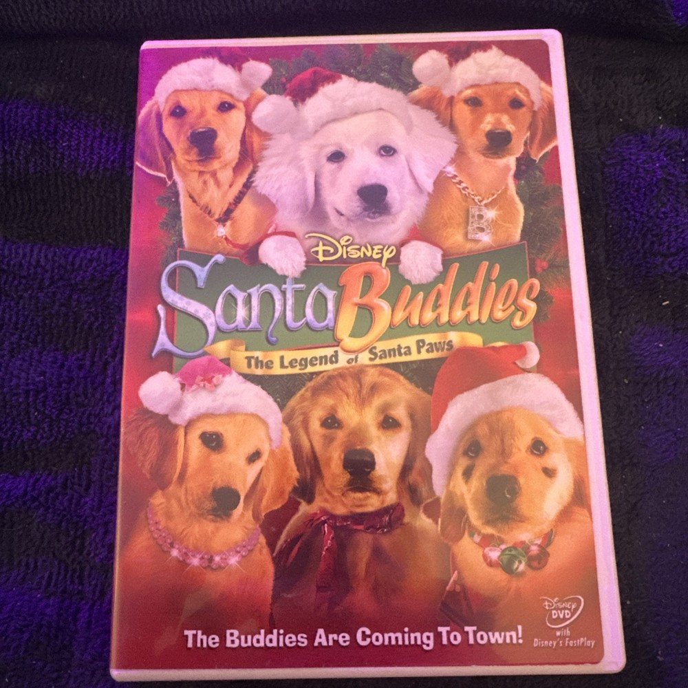 SANTA BUDDIES: THE LEDGEND OF SANTA PAWS - DVD & Artwork Only–Case Options Below