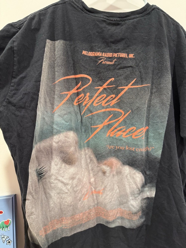 LORDE Melodrama Tour 2018 Perfect Places Graphic Tee Shirt Sz XL 2 Sided