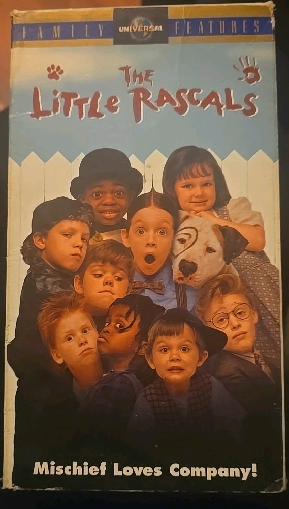 The Little Rascals Mischief Loves Company VHS Tape Movie 1994  Clamshell