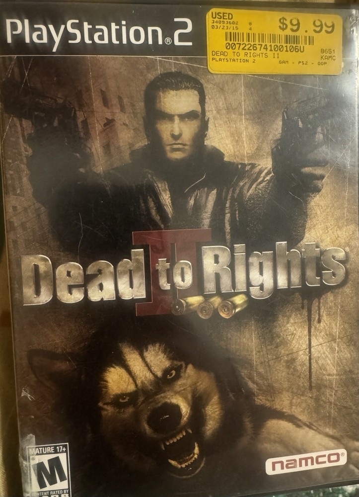 Dead to Rights II (Sony PlayStation 2, 2005)