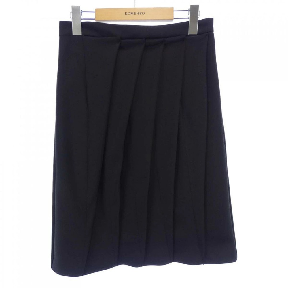 Paola Frani Black Skirt Size 42 Vintage Excellent Condition Women's Fashion