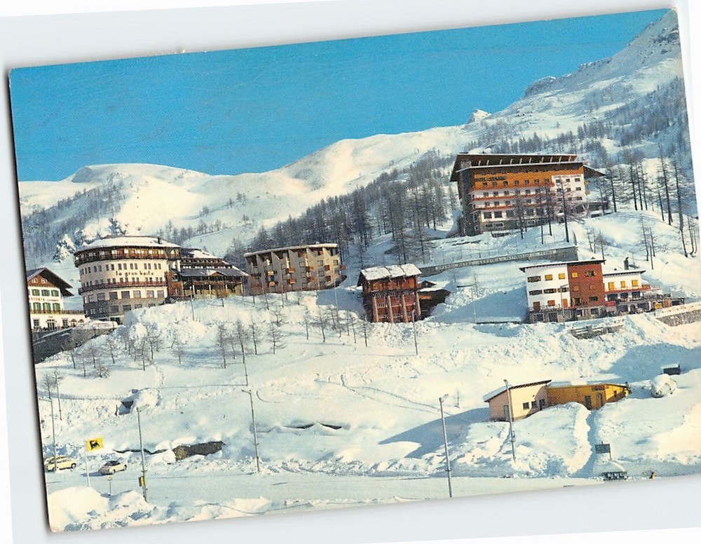 Postcard Breuil-Cervinia Italy