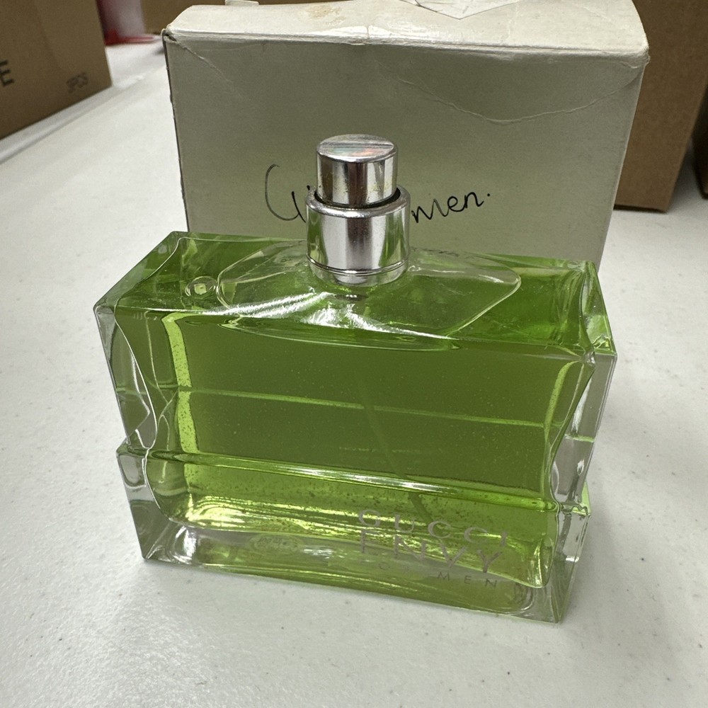GUCCI ENVY FOR MEN 3.4oz 100 ml EDT SCANNON hard to find! Tester Spray