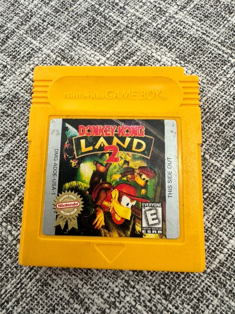 Nintendo Donkey Kong Land 2 Game Boy, 1996, Tested
