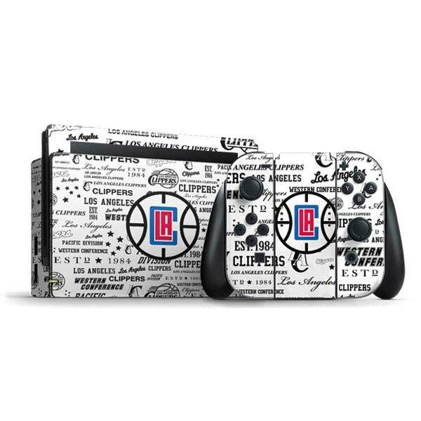 NBA Los Angeles Clippers Nintendo Switch Bundle Skin