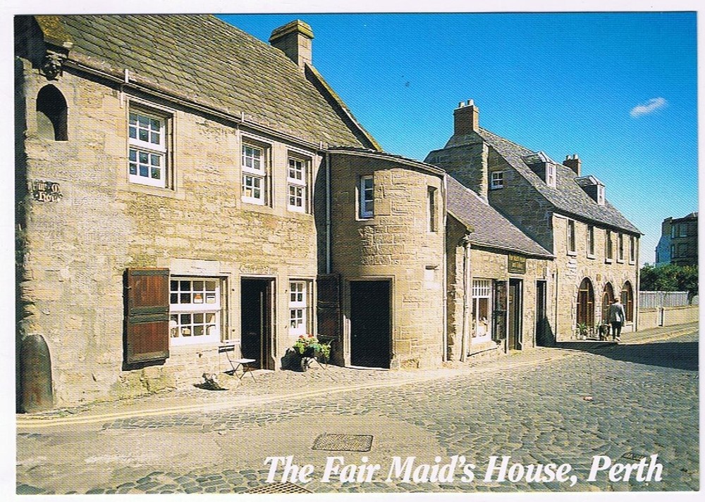 Postcard The Fair Maid's House Perth Perthshire Scotland