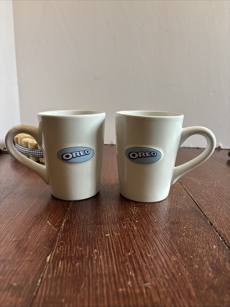 Vintage 3D OREO Cookie Mug / Milk Mug / Coffee Cup - Houston Harvest Set Of 2