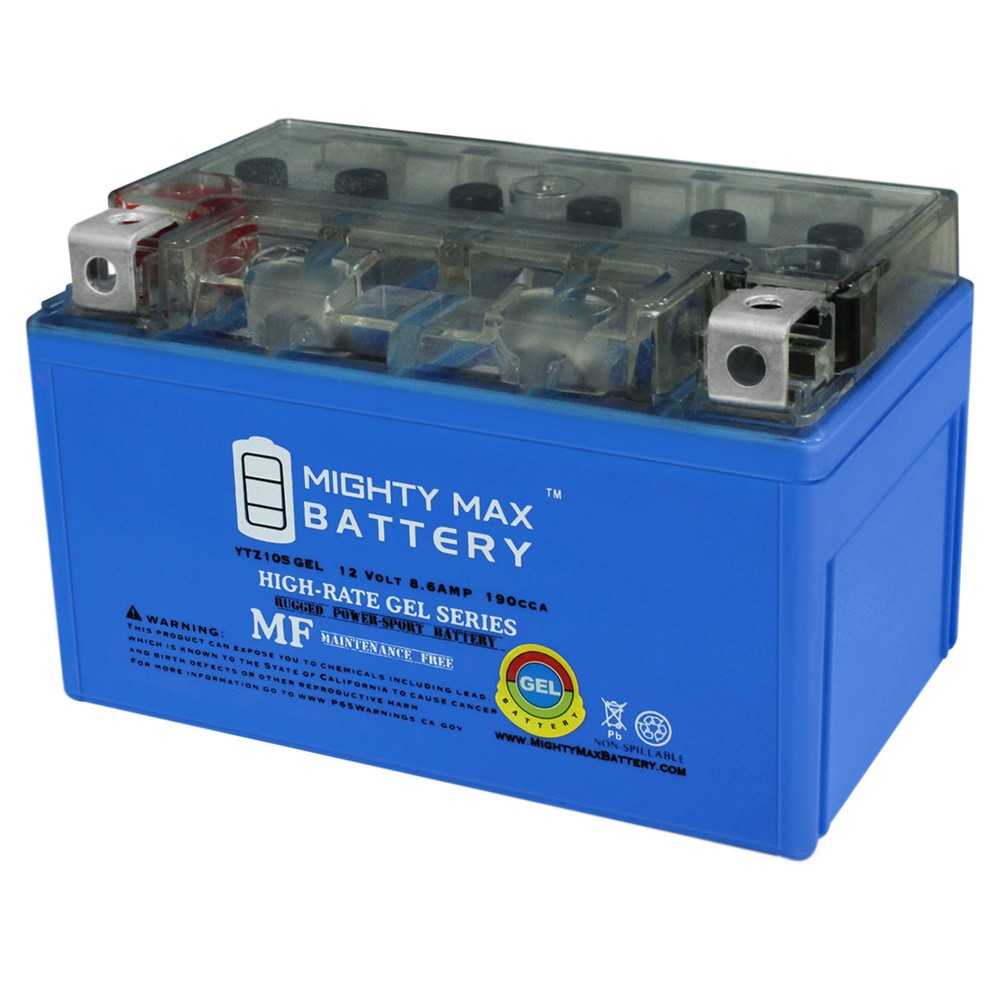 Mighty Max 12V 8.6AH 190CCA GEL Battery Replaces Yamaha YZF R1 1000 YZFR1TC 2005