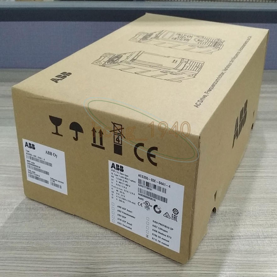 1pcs ABB ACS355-03E-04A1-4 380V 1.5KW inverter NEW