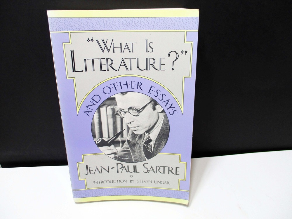 What Is Literature? And Other Essays Jean Paul Sartre