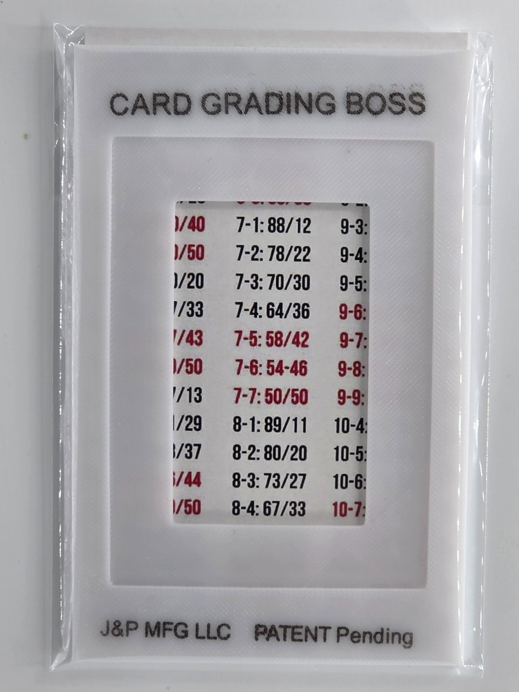 Card Grading Boss Tool ~ PSA BGS SGC  Card Centering Made easy All Sports Cards