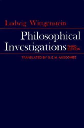 Philosophical Investigations (3rd Edition), USED-Acceptable, Ludwig Wittgenstein