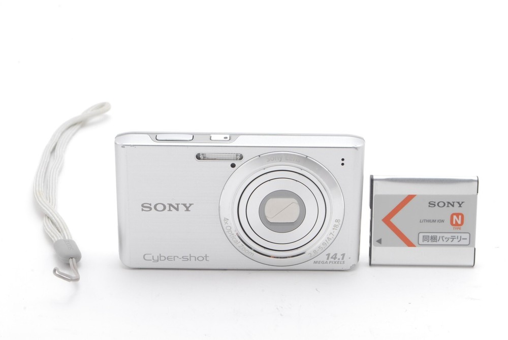 [MINT] SONY Cyber-shot DSC-W610 Compact Digital Camera Silver From Japan