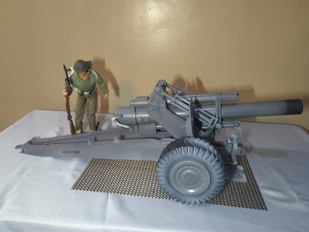 Гаубичная пушка 155 мм (Vintage G.I. Joe, Hasbro) открытая