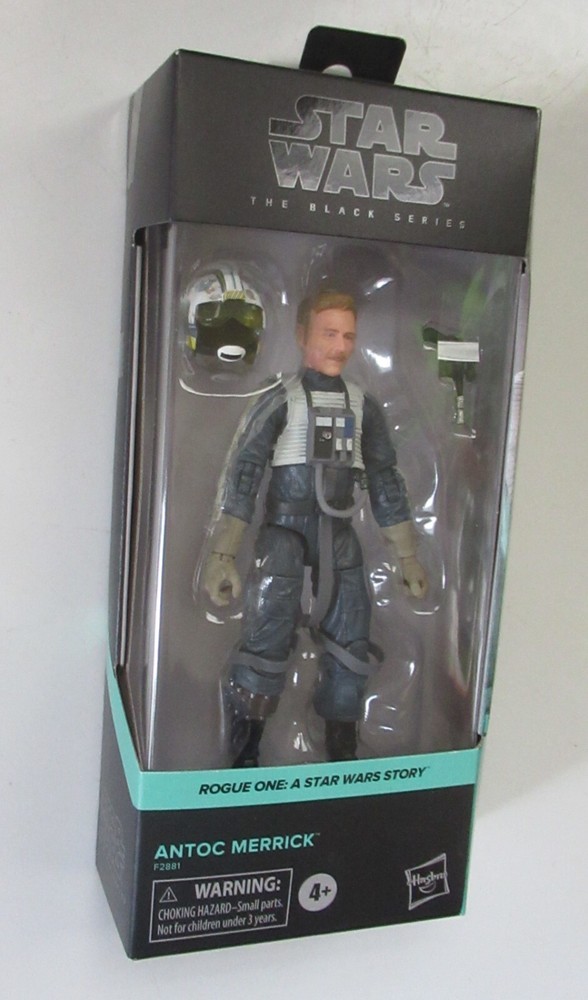 Star Wars Black Series Mandalorian Antoc Merrick 6-Inch Action Figure by Hasbro