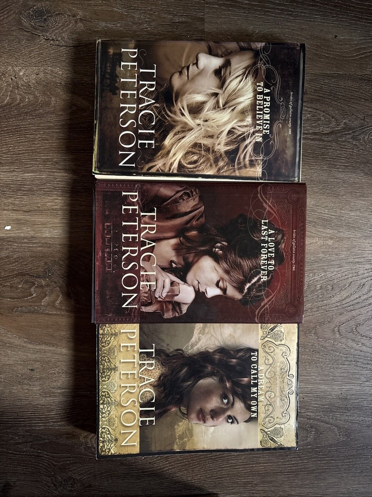 Lot Tracie Peterson Brides of Gallatin County Complete Series 1 2 3 Trilogy Book