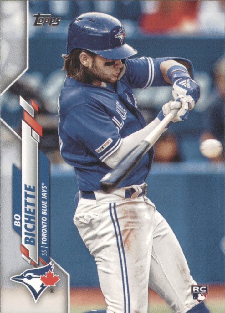 2020 Topps #78 Bo Bichette Factory Set Bonus: Rookie Image Variation