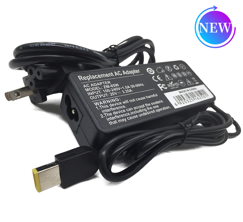 65w Pa-1650-72 For Lenovo ThinkPad Laptop AC Adapter Charger Cord Power Supply