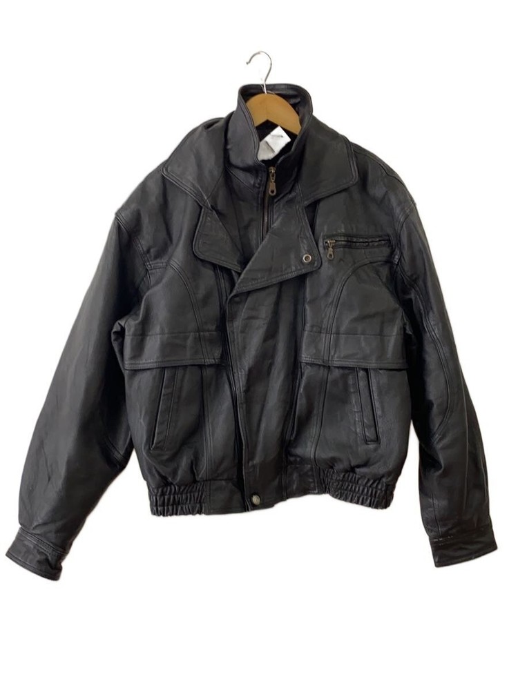 Leather Jacket Blouson/M/Leather/Blk 3500