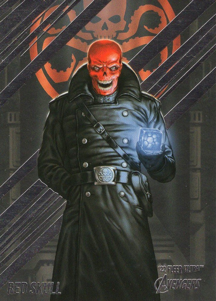 Marvel Fleer Ultra Avengers 2022 Base Card #57 Red Skull