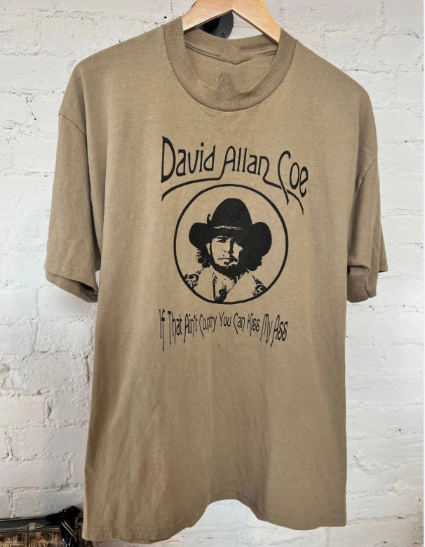 NEW David Allan Coe Sand Cotton Unisex S-5XL Shirt