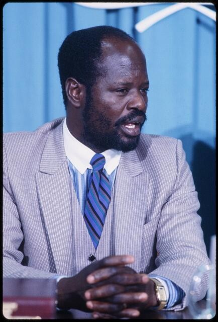 Photo:New York NY United Nations Gouara Lassou Chad Foreign Minister 1985