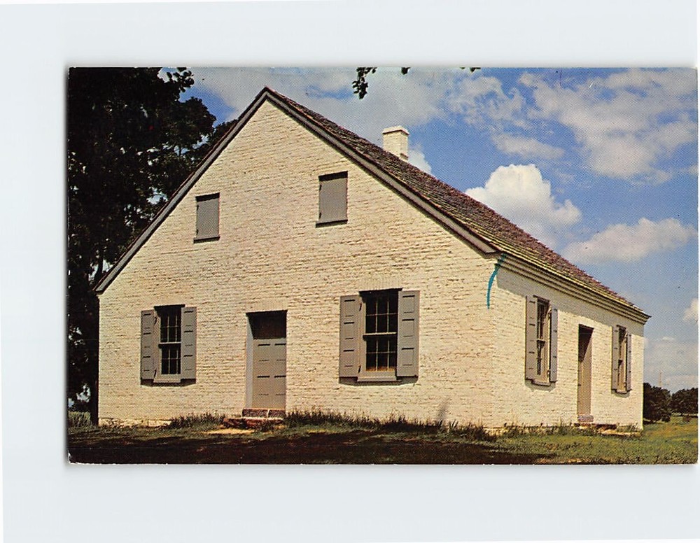 Postcard Dunkard Church Antietam Battlefield Sharpsburg Maryland