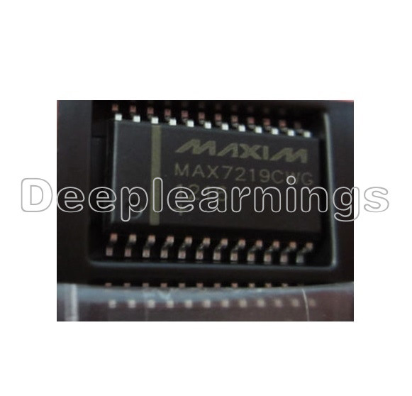 5Pcs Ic Max7219Cwg Max7219 Sop24 Driver Led Display New