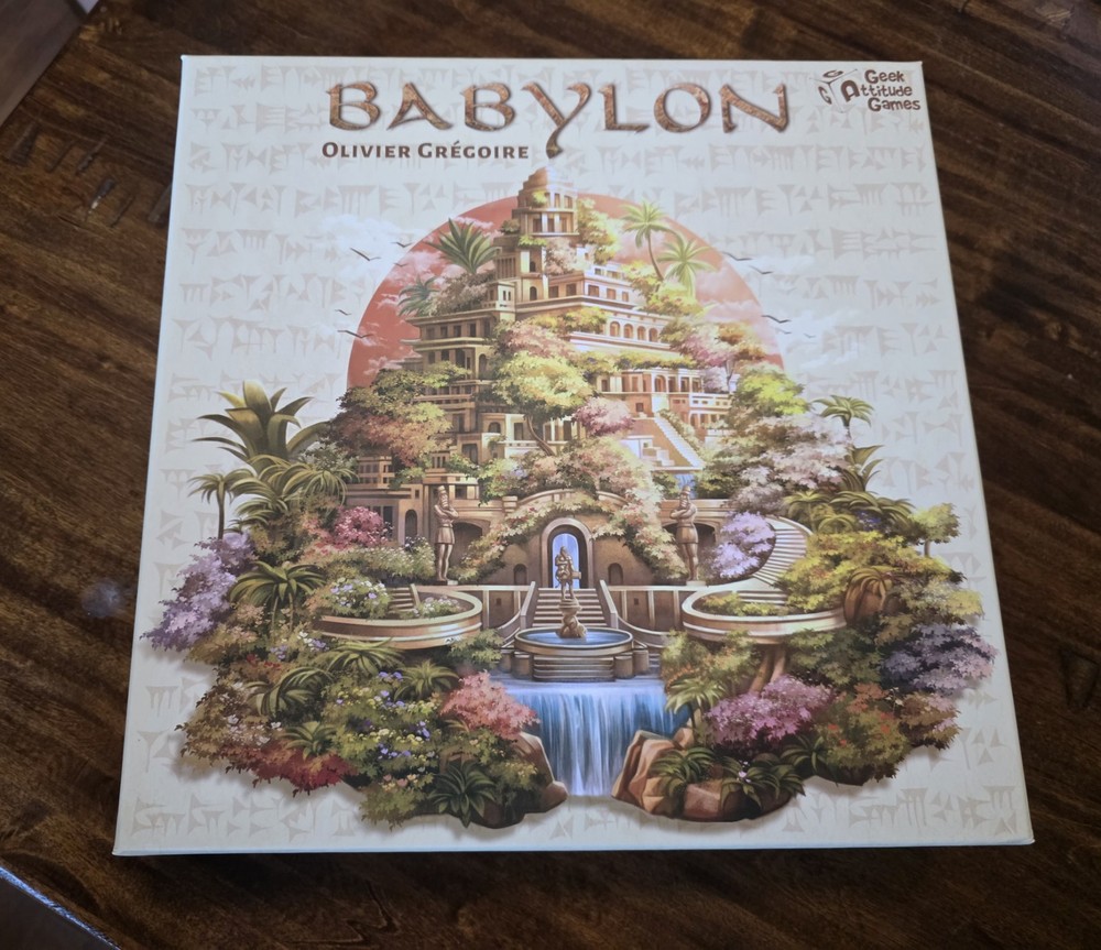 | Babylon | Family Strategy Board Game | 3D Tile Placement | 2 to 4 Players |...