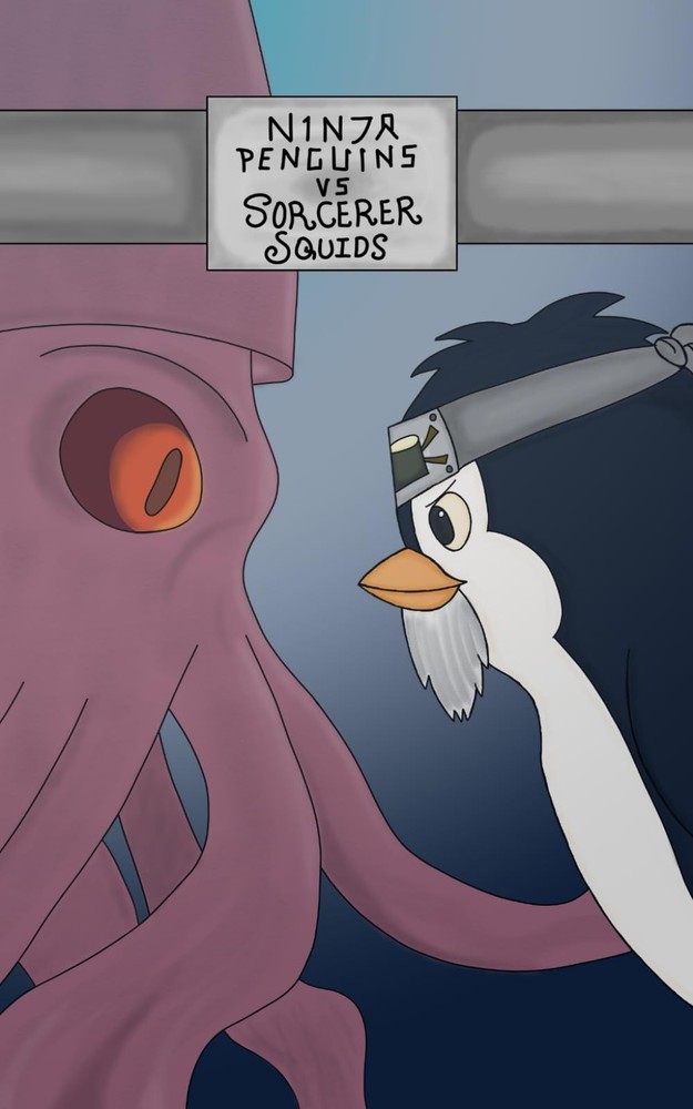 Ninja Penguins Vs. Sorcerer Squids