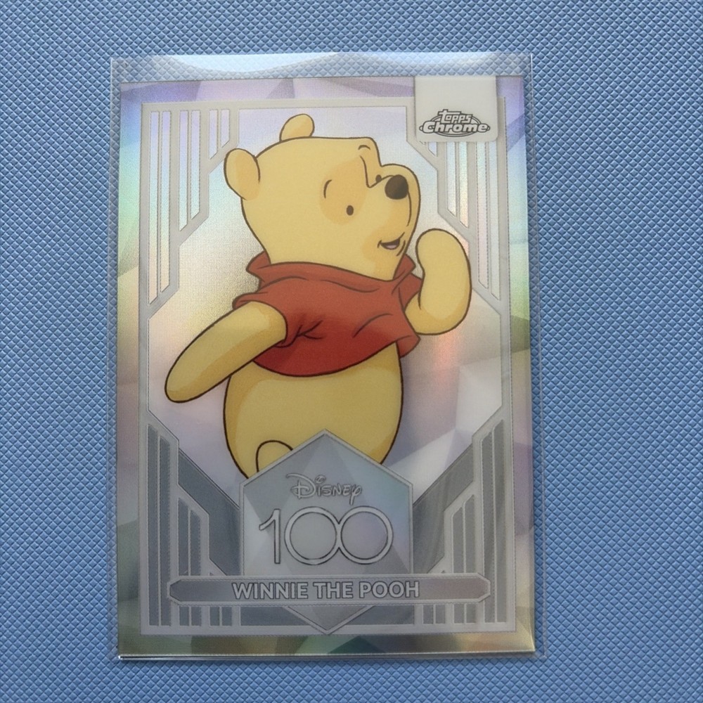 2023 Topps Chrome Disney 100 Winnie The Pooh Refractor #33