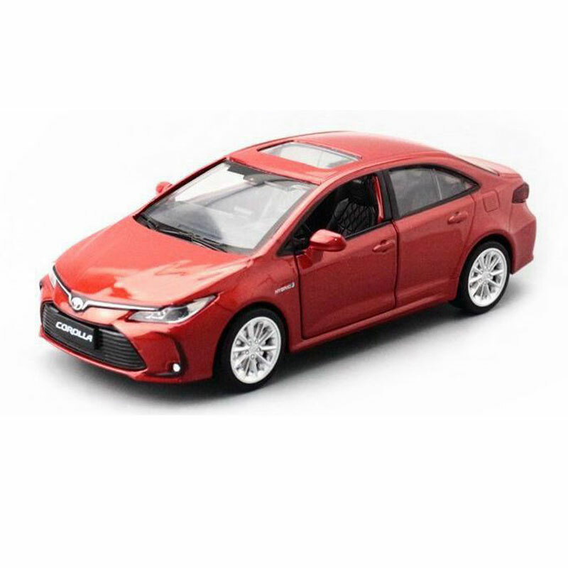 1:33 Carolla Hybrid Model Car Toy Cars Diecast Toys for Kids Boys Gift Pull Back