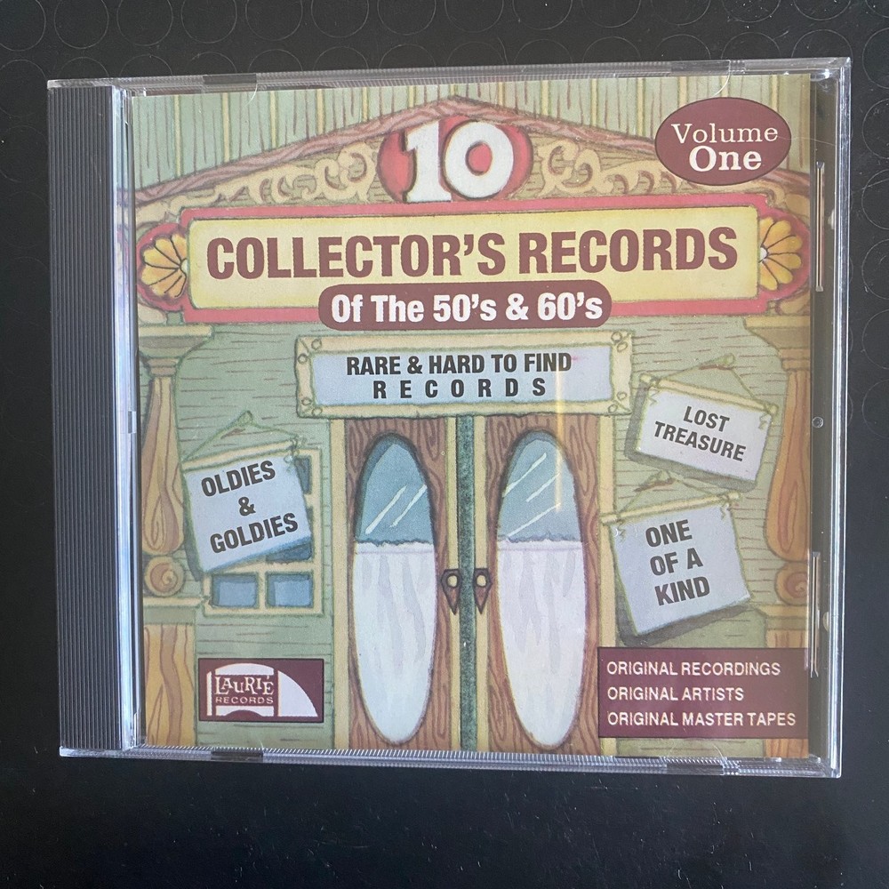10 Collector's Records Of The 50s & 60s Vol. 1 CD Oldies Doo Wop Laurie