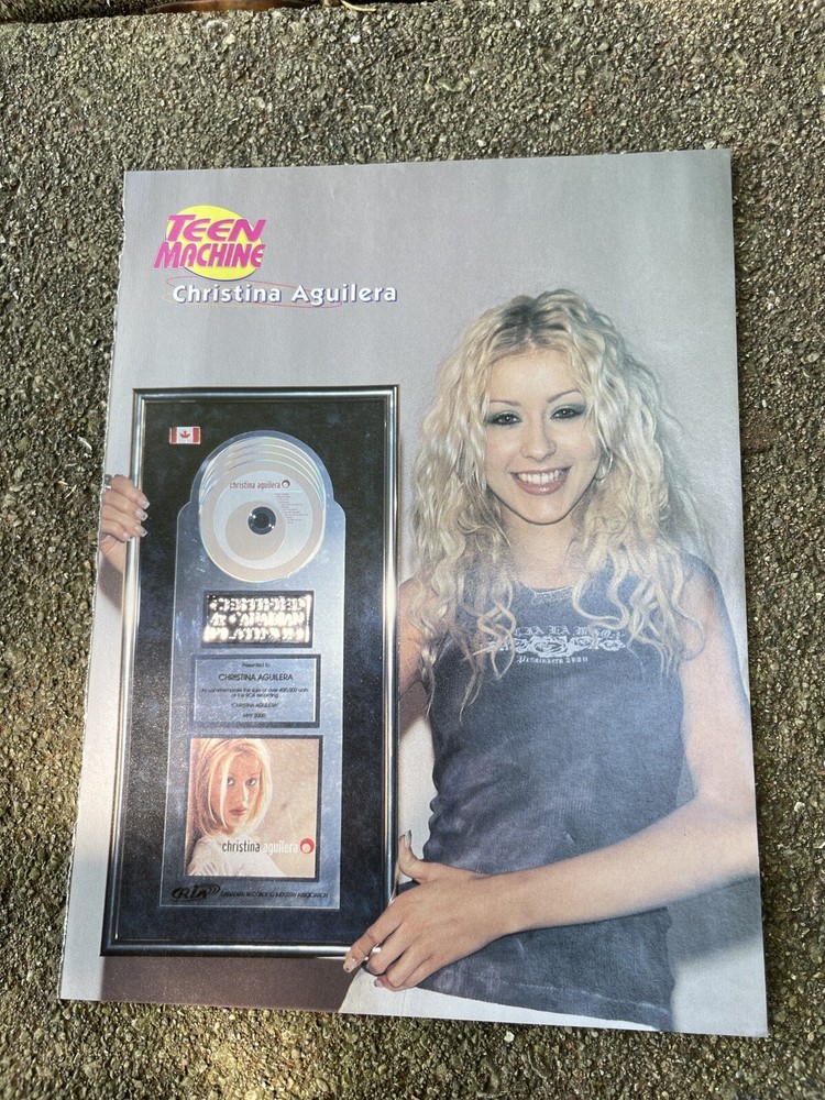 Christina Aguilera Teen Magazine Pinup