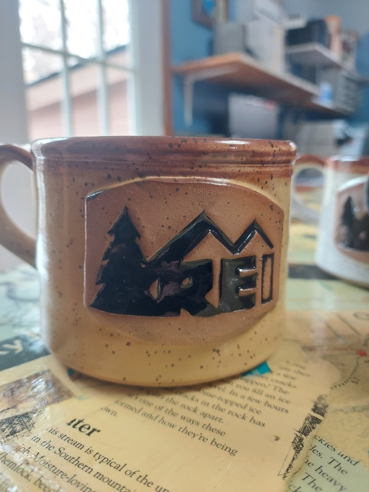 Handcrafted Pottery Soup Mug REI Handmade Large Coffee Tea Mug