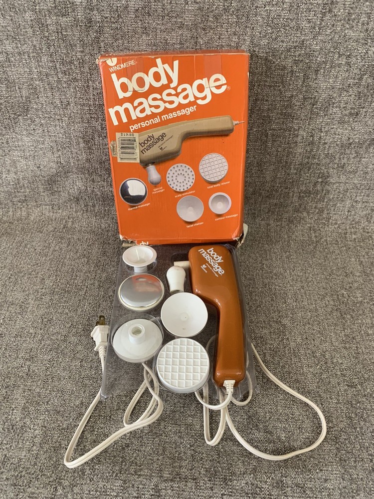 Vtg Windmere Body Massage Personal Corded Massager MS-3/559 TESTED