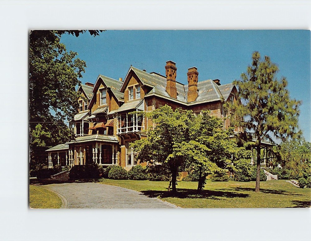 Postcard Governor's Mansion Raleigh North Carolina USA