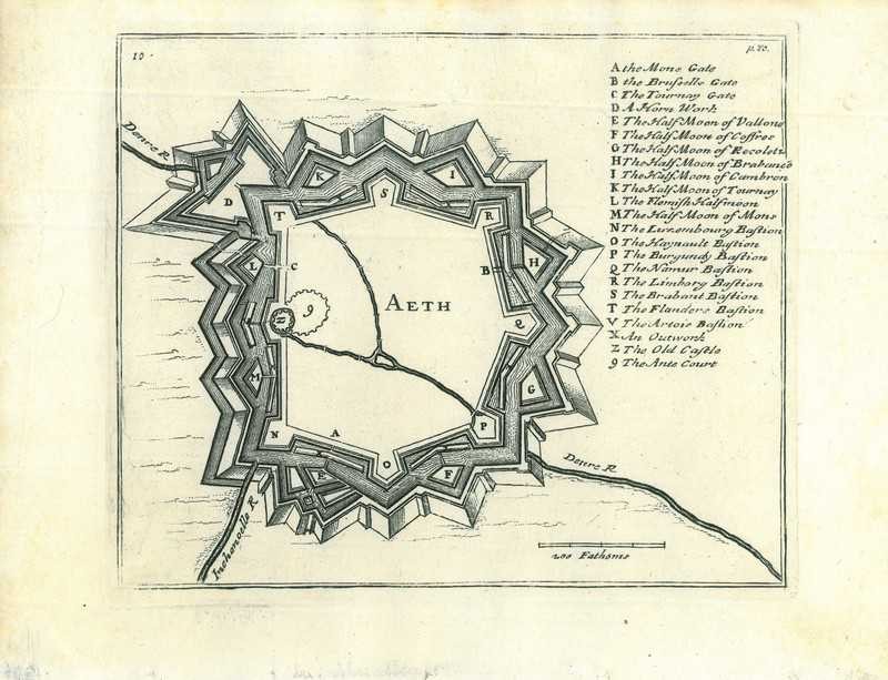 City map of Ath