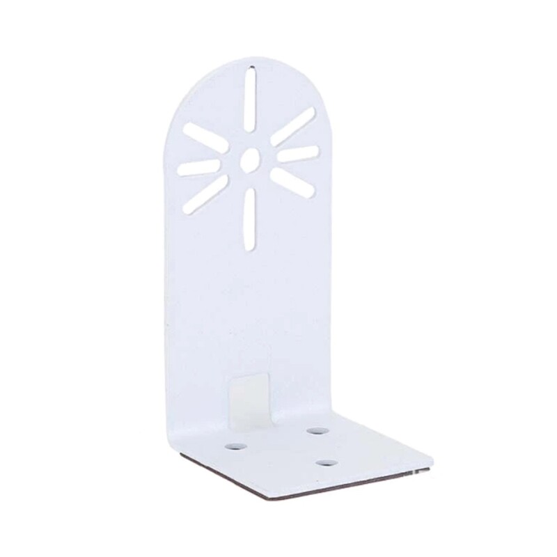 L Shape Wall Mount Camera Iron Bracket with Glue Base PTZ Camera