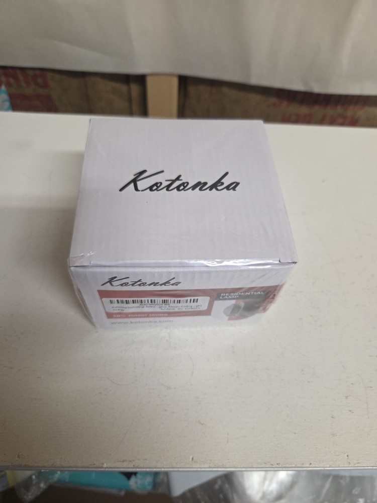 Kotonka 120V Retro 1.2W Aluminum Glass Industrial Accent Light