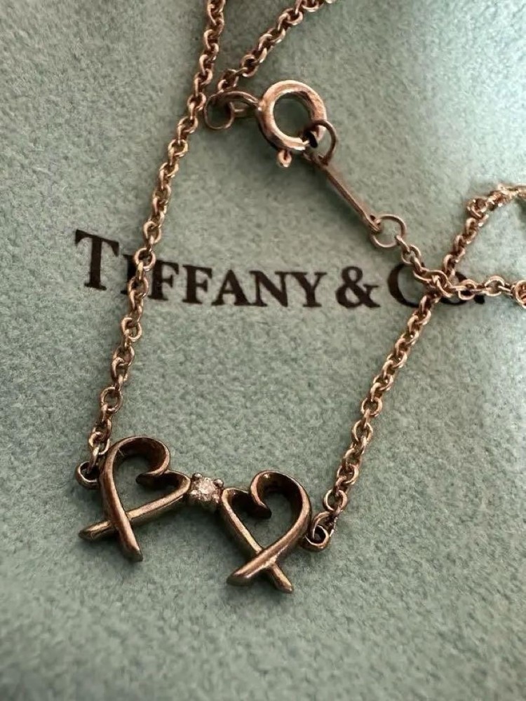 Tiffany & Co Sterling Silver Diamond Bracelet Authentic New Luxury