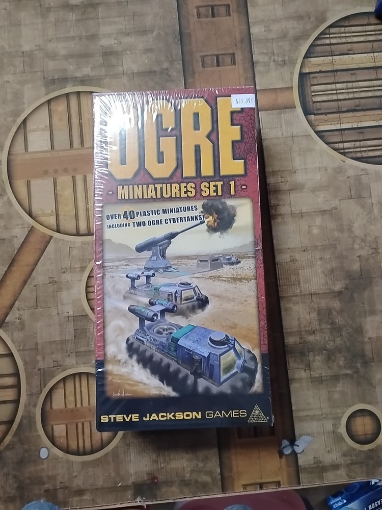 OGRE Miniatures Set 1 - Steve Jackson Games - New Sealed Box