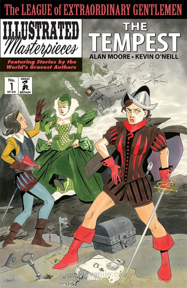 The Tempest #1 VF/NM - League of Extraordinary Gentlemen Vol 4 by Top Shelf